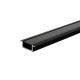 2 Meter SET Alu Profil MICRO EINBAU Schwarz Abdeckung UL3350B/301B Led-Planet Shop Wien