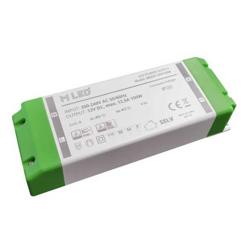 150W Möbeleinbau Netzteil 12V DC TÜV-,MM-,F-Zertifikat ML15012 Led-Planet Shop Wien