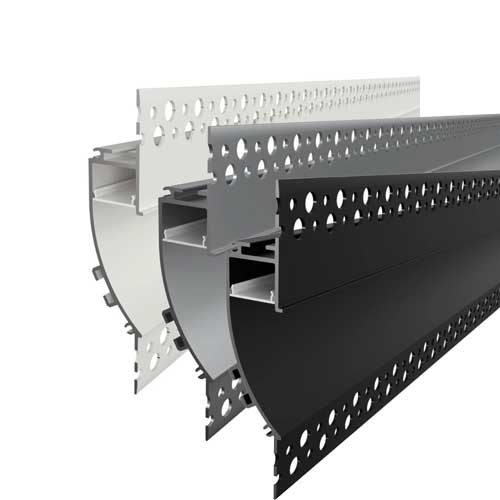 2 Meter SET Alu Profil PRO SPECIAL Trockenbau Unterputz Aluminium GL0319