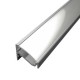 2 Meter SET LED Profil für Deckenmontage Ecke Schwarz, Weiß, Grau GL0206