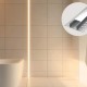 Aluprofil für Fliesen doppelt SET 2 Meter Breit GL0317
