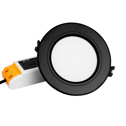 12W LED Panel Mi-Boxer Einbau 2.4GHz RGB CCT Schwarz Weiß 2700K-6500K
