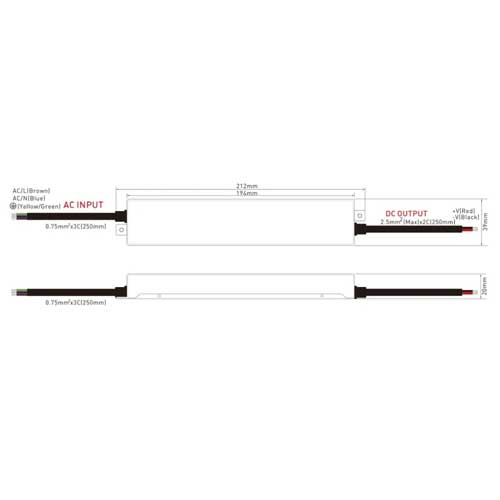 200W Möbeleinbau Netzteil Mini 24V DC TÜV-,MM-,F-Zertifikat IP67 ML20024M 200W Möbeleinbau Netzteil Mini 24V DC TÜV-,MM-,F-Zertifikat IP67 ML20024M