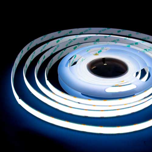 24W COB Streife 600SMD/m 24V 1m Doppelte Reihe CRI 92+ Kalt-, Neutral-, Warmweiß