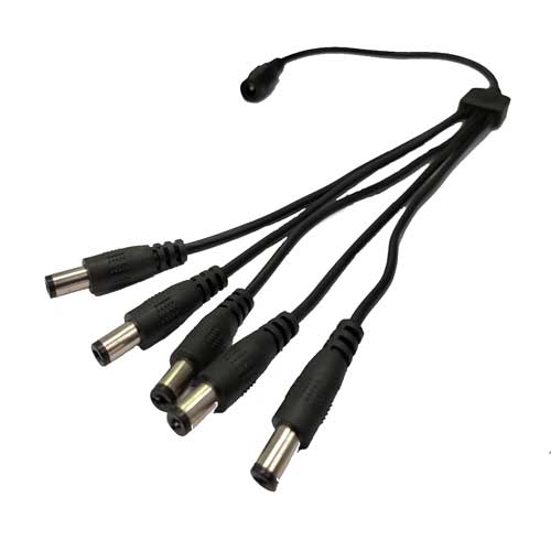 5-er Verteiler Splitter Strom 12V-24V Standard Netzteile GL0033 Led-Planet Shop Wien