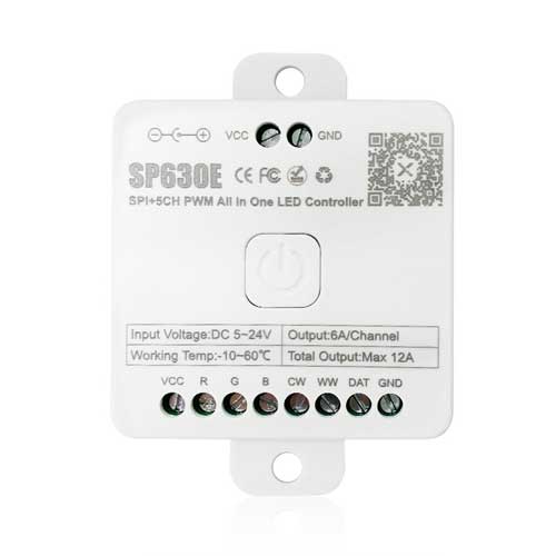 Bluetooth LED Controller Universal Dimmer RGB CCT Station SP630E Led-Planet Shop Wien