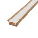 2 Meter SET Alu Profil MICRO EINBAU eloxiert Bronze, Dunkelgrau, Champagne UL3350G 2 Meter SET Alu Profil MICRO EINBAU eloxiert Bronze, Dunkelgrau, Champagne UL3350G