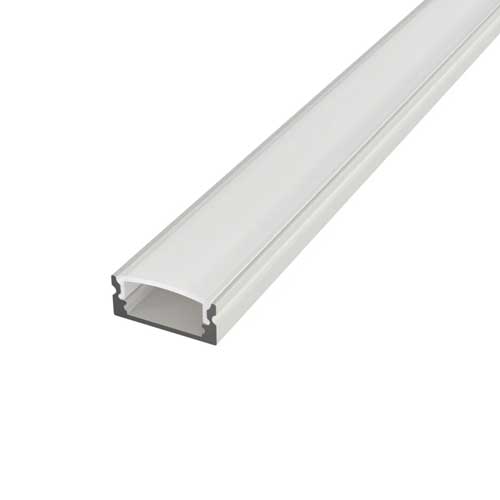 2 Meter SET LED Profil MICRO-ALU 2m Unterbauleuchte Aufputz UL3355