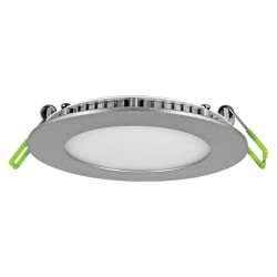 B-WARE * 18W LED Einbaumodul PREMIUM 230V Rund SILBER Tageslicht VL3681 * B-WARE