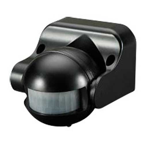 LED Bewegungsmelder LED Strahler PREMIUM Schwarz VL3077 Led-Planet Shop Wien