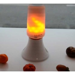  6.5W E27 LED BIRNE Flame DECO Matt Warmweiß 1300K-1700K VL4106