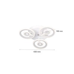 48W LED Deckenleuchte CCT Premium Design DIMMBAR Alle Tageslichtfarben GL6435
