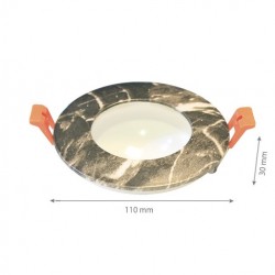 8W LED Einbauleuchte DARK MARMOR Neutralweiß GL2164 8W LED Einbauleuchte DARK MARMOR Neutralweiß GL2164