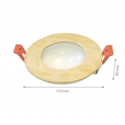 8W LED Einbauleuchte BRIGHT MARMOR Neutralweiß GL2166