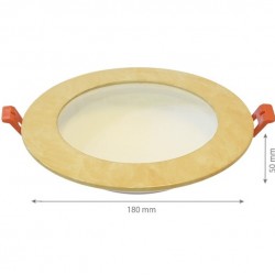 16W LED Einbauleuchte BRIGHT MARMOR Neutralweiß GL2167