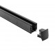 TRACK SYSTEM SET 3 Phasen für Schienen Fluter Schwarz 1m GL5172 Led-Planet Shop Wien