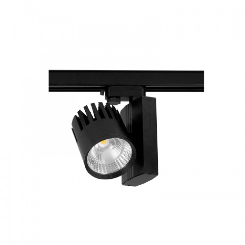 50W LED Schienen Fluter 3Phasen PAM PRO 38° 3 Jahre Garantie Schwarz Warmweiß GL5140 Led-Planet Shop Wien
