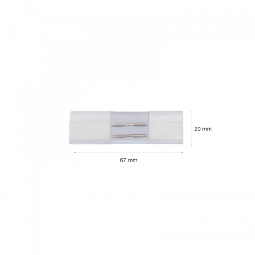 Connector 180° LED NEON 230V Verbinder GL4627 Led-Planet Shop Wien