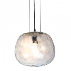 Design Glas Pendelleuchte für LED E27 3 Draht/Kabel Hängeleuchte UL3883