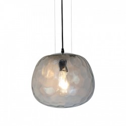 Design Glas Pendelleuchte für LED E27 3 Draht/Kabel Hängeleuchte UL3883