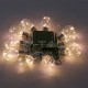 LED E27 SOLAR Lichterkette mit LED BIRNEN 10 STK 5 Meter Warmweiß UL8559 Led-Planet Shop Wien
