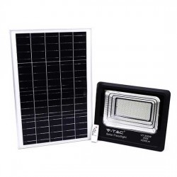 SOLAR LED STRAHLER 550LM PREMIUM MIT SOLAR PANEL VT-25W KALTWEIß UL94006