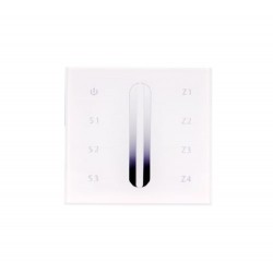 LED Dimmer Sender Wandschalter Touch 4 Zonen SR2830A GL6324