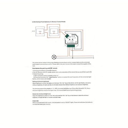 LED Dimmer Empfänger Triac Push Controller 200W SR1009SEC-HP GL6300 Led-Planet Shop Wien LED Dimmer Empfänger Triac Push Controller 200W SR1009SEC-HP GL6300 Led-Planet Shop Wien