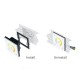 DUAL LED CCT Controller Touch Panel PREMIUM PRO SERIE für DUAL CCT LED Streifen PRO 5 Jahre Garantie GL2402CCT Led-Planet Shop Wien